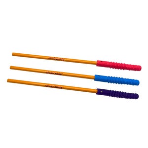 Chubuddy Pencil Topper Zilla in Red or Blue (#2 Pencil)- Sensory Chewable for Ages 3+ | Autism, ADHD, Oral Sensory, Special Needs