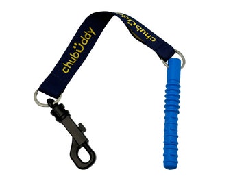 Chubuddy Tube Zilla en azul, rojo y morado, masticable sensorial para mayores de 3 años / Autismo, TDAH, sensibilidad oral, necesidades especiales