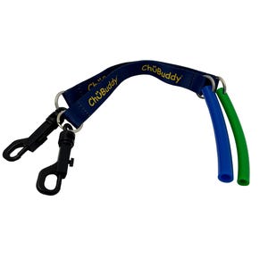 Chu-Buddy Strong Tubes Set (2 pack) | Slim and Regular (Green and Blue) | For Sensory, Autism, ADHD, Ages +3