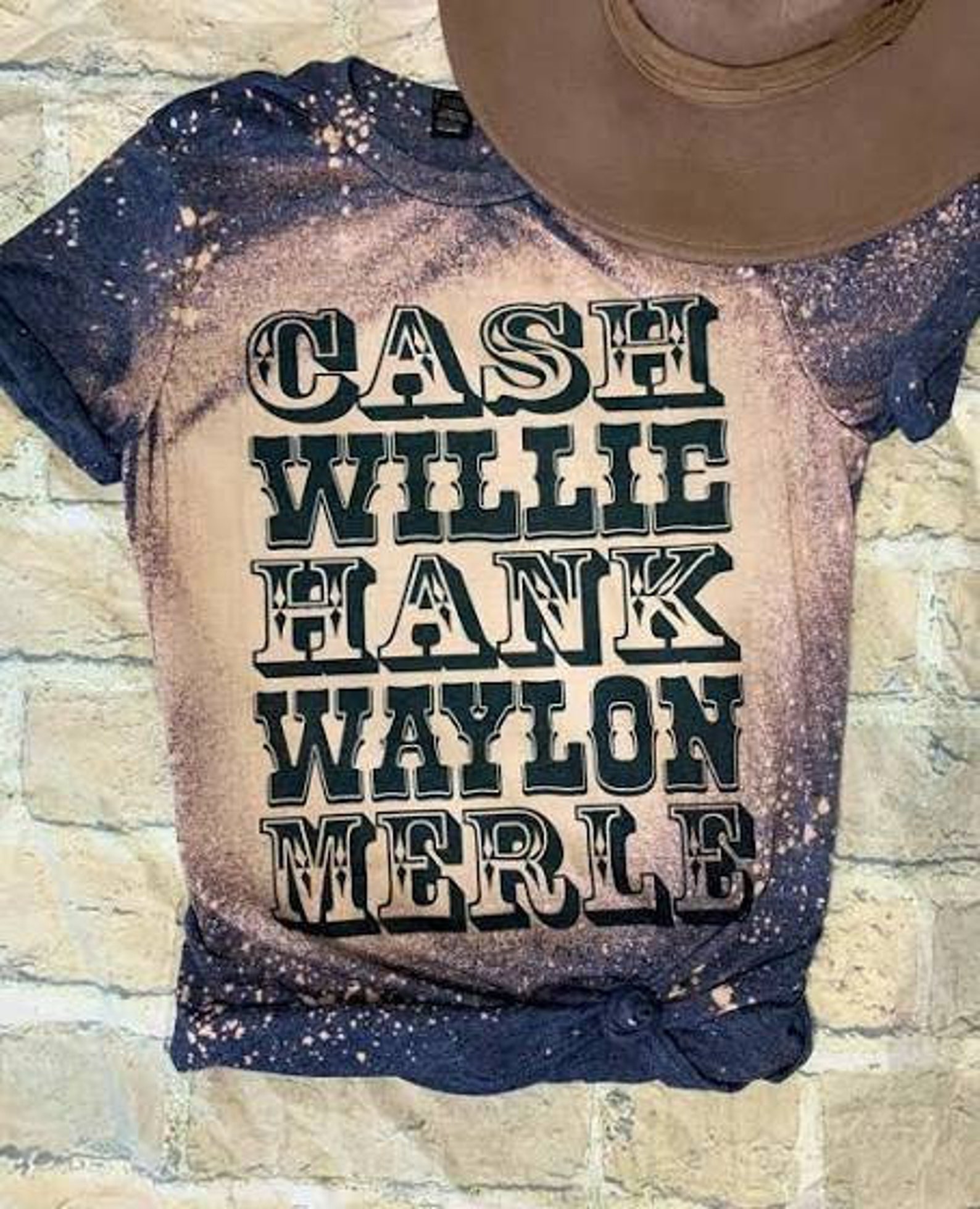 Custom Bleached Tshirt. | Etsy