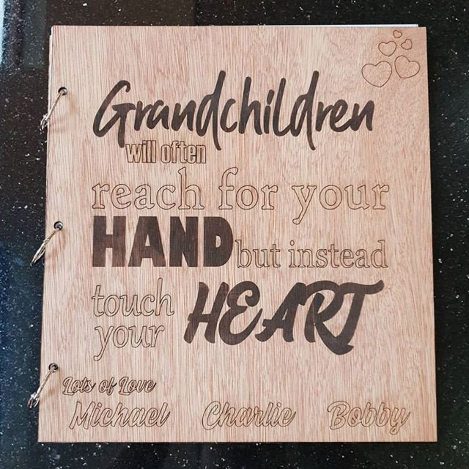 Personalised Grandparents Photo Album Etsy