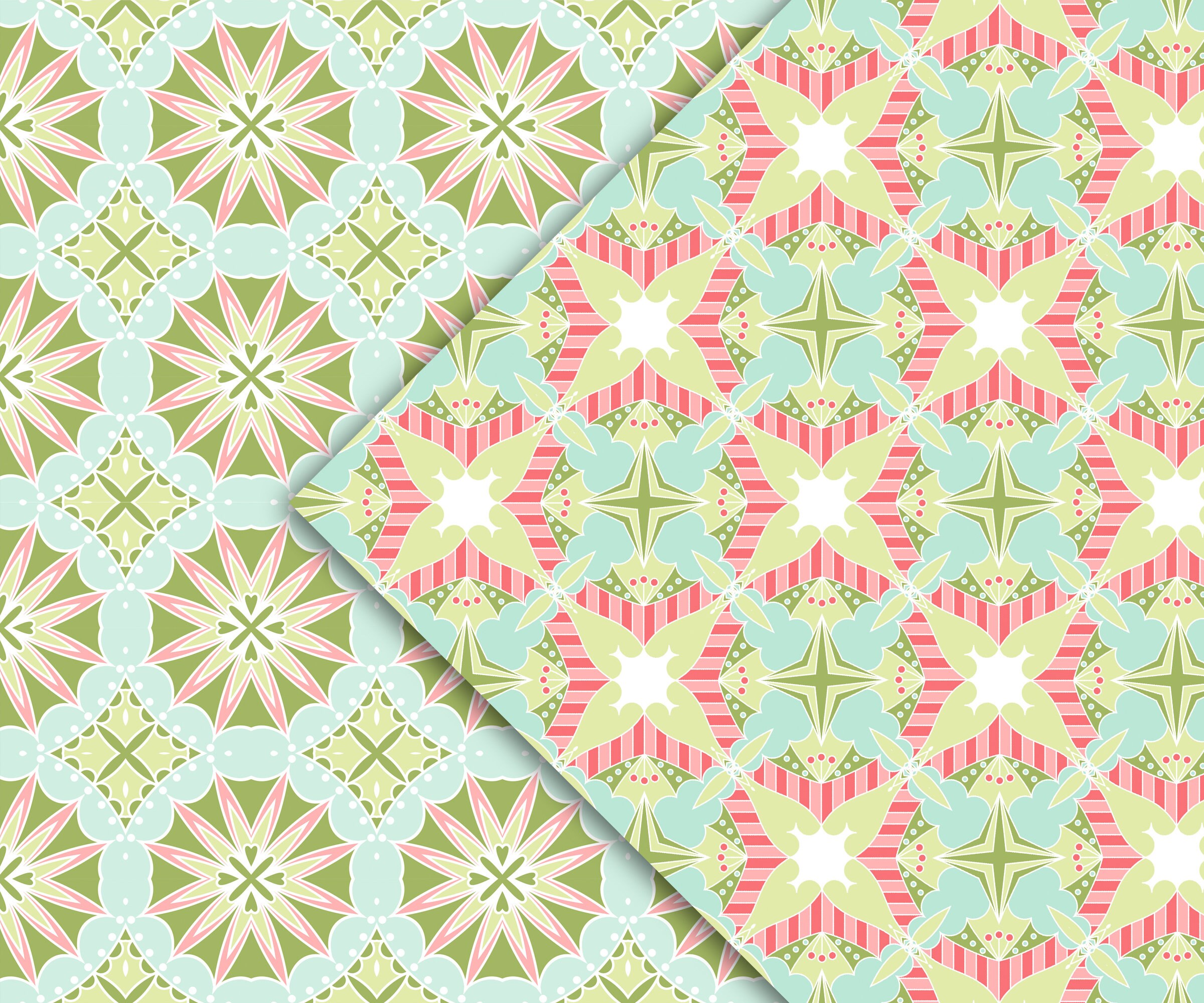 Abstract geometric digital papers seamless pattern designer | Etsy