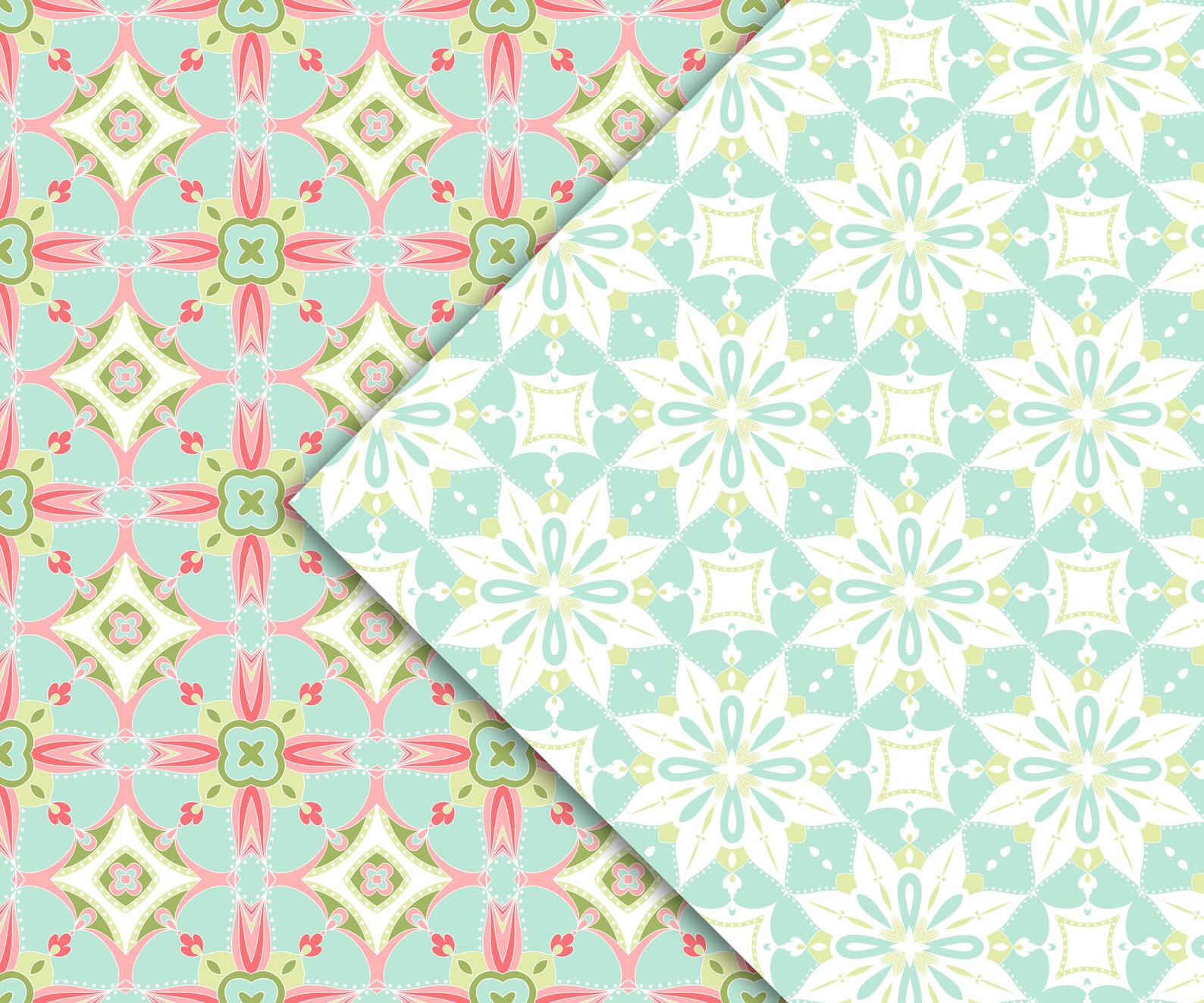 Abstract geometric digital papers seamless pattern designer | Etsy