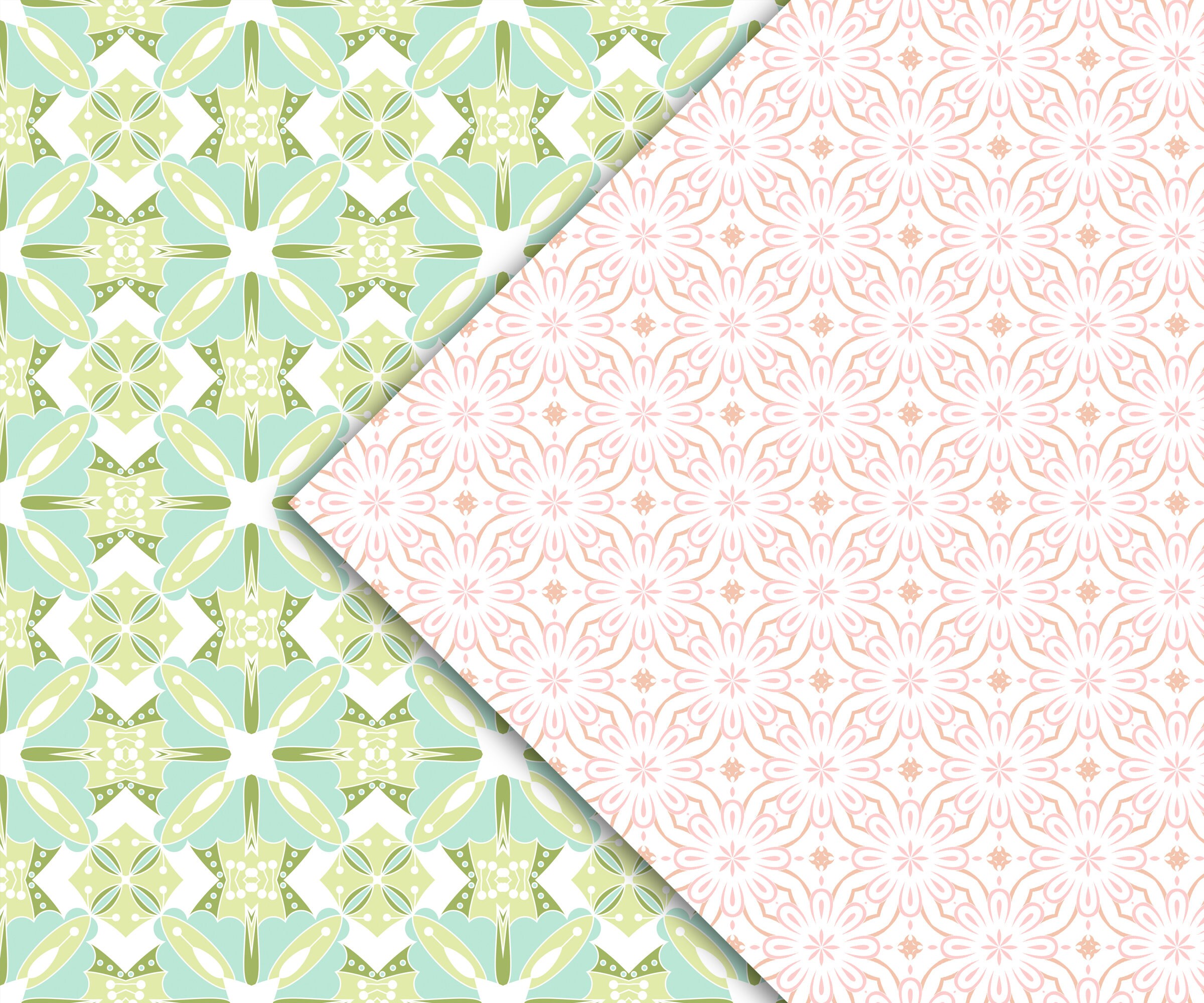 Abstract geometric digital papers seamless pattern designer | Etsy