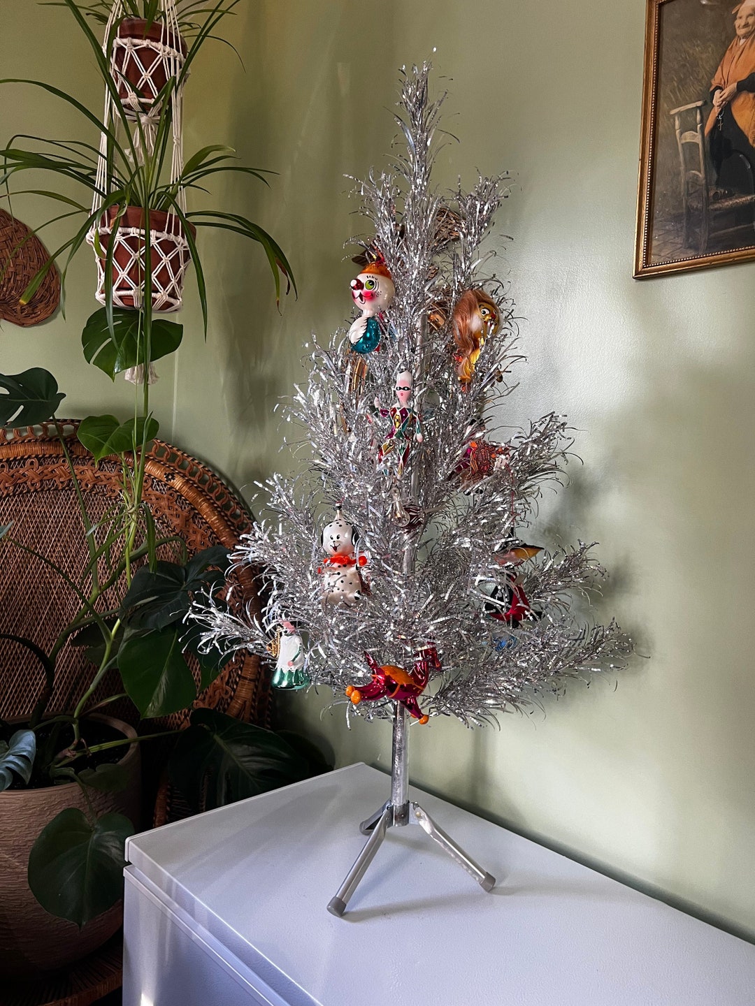 4 Ft Vintage Evergleam Aluminum Christmas Tree Etsy