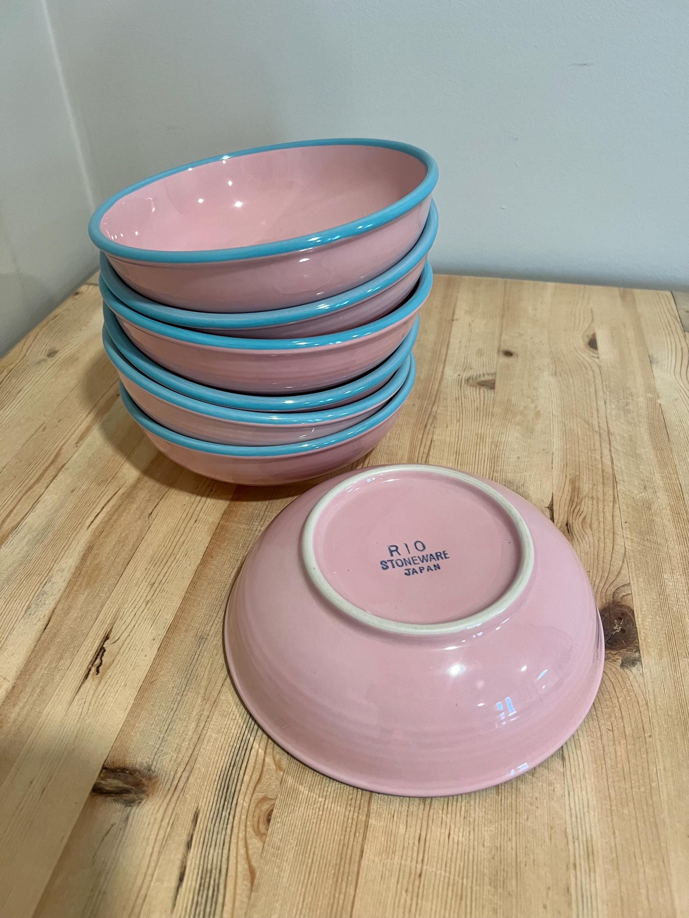 Set of 7 Rio Century Stoneware 6 3/4