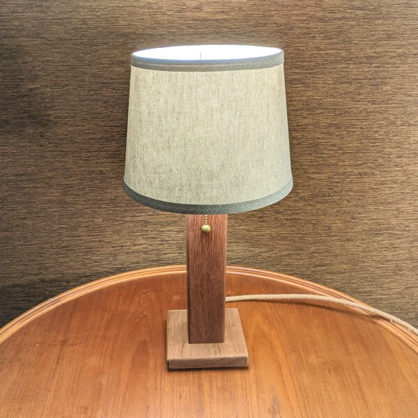 Table Lamp -- Reclaimed Mahogany