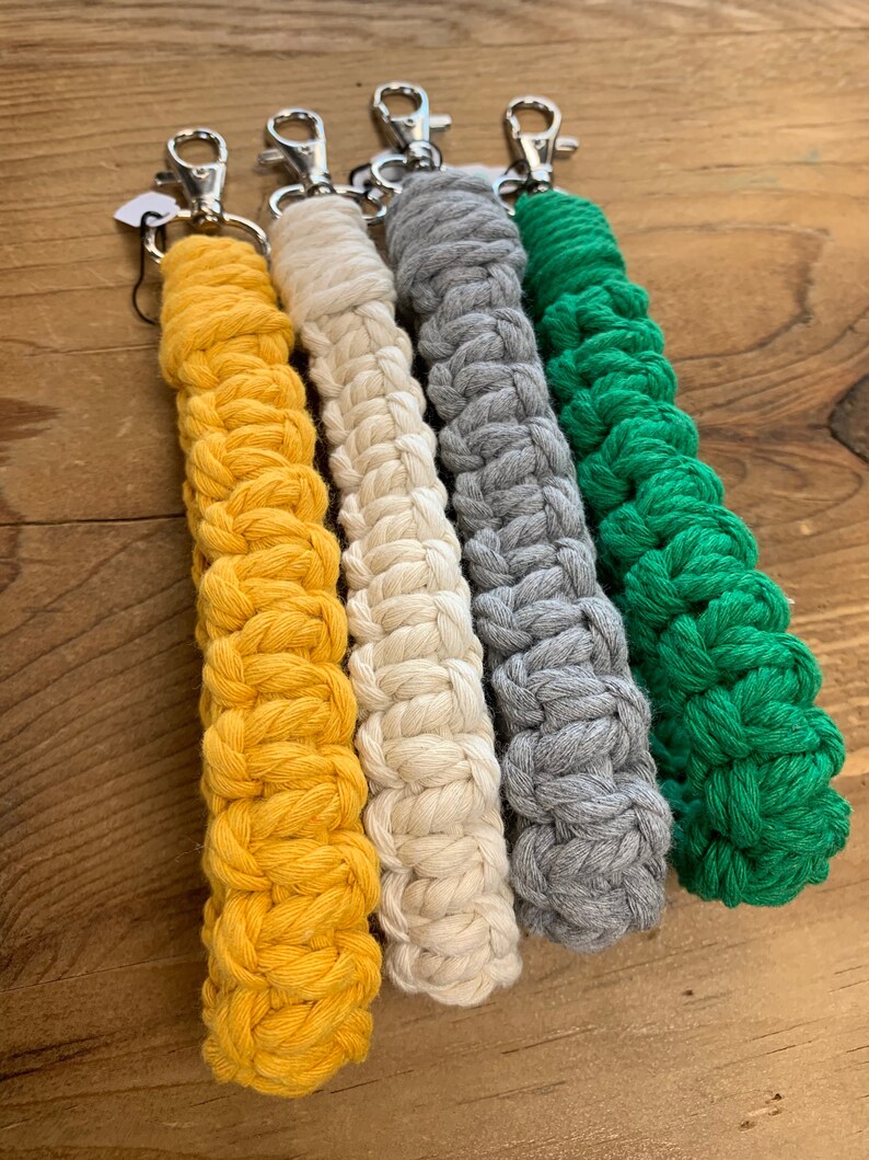 PDF File Macrame Lanyard DIY Tutorial Instant Download Etsy