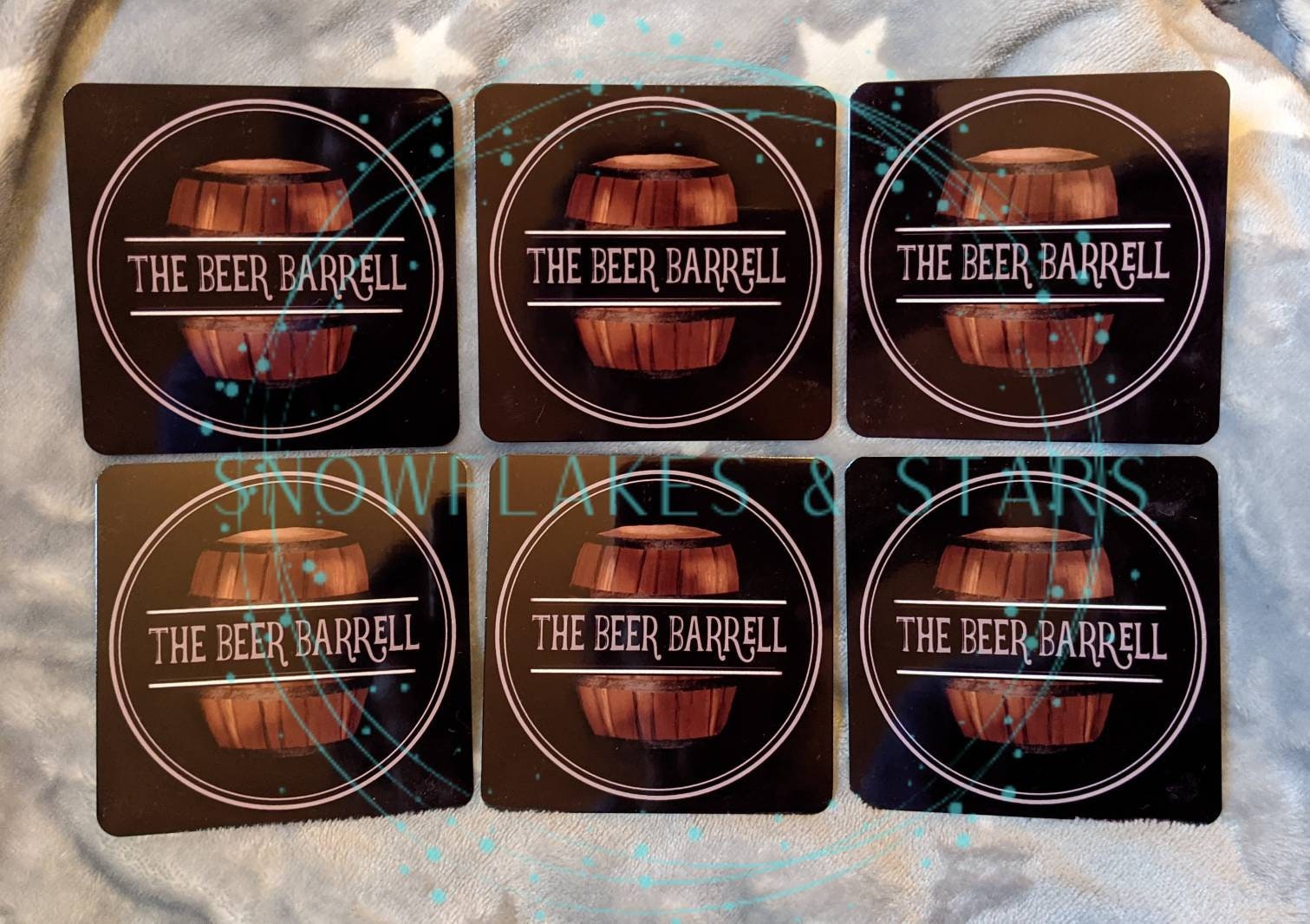 Personalised Home Bar Coasters 7 design choices your choice Etsy