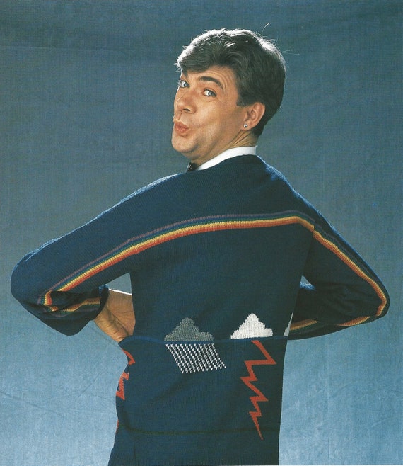 Wit Knits Full Book 36 Ugly 80s Sweater Knitting Patterns Digital