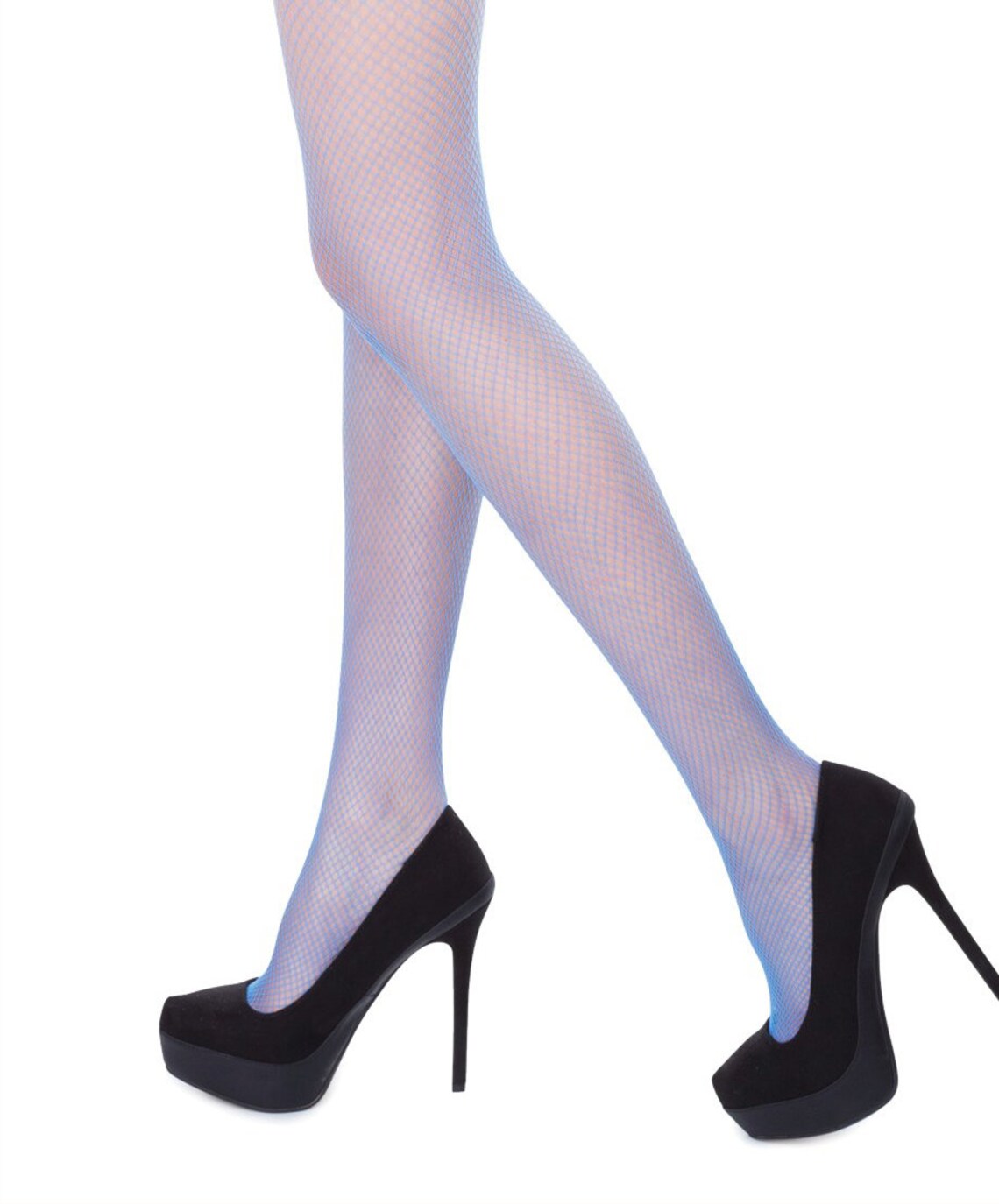 Fishnet Hold-Ups - Black, Thigh High & In Various Styles - Simply Joshimo - Foto 11