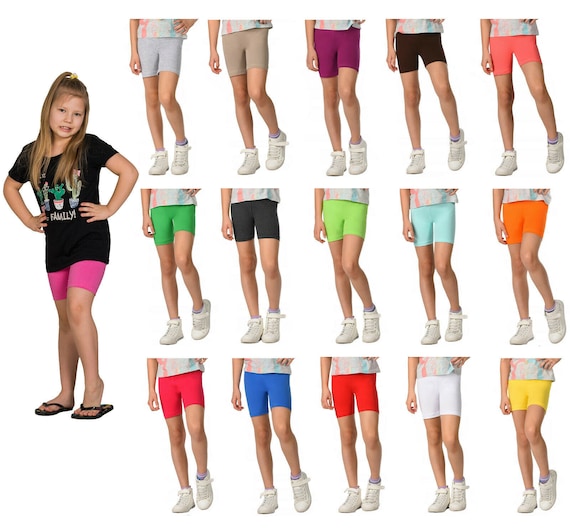 Kids Cotton Shorts Leggings 