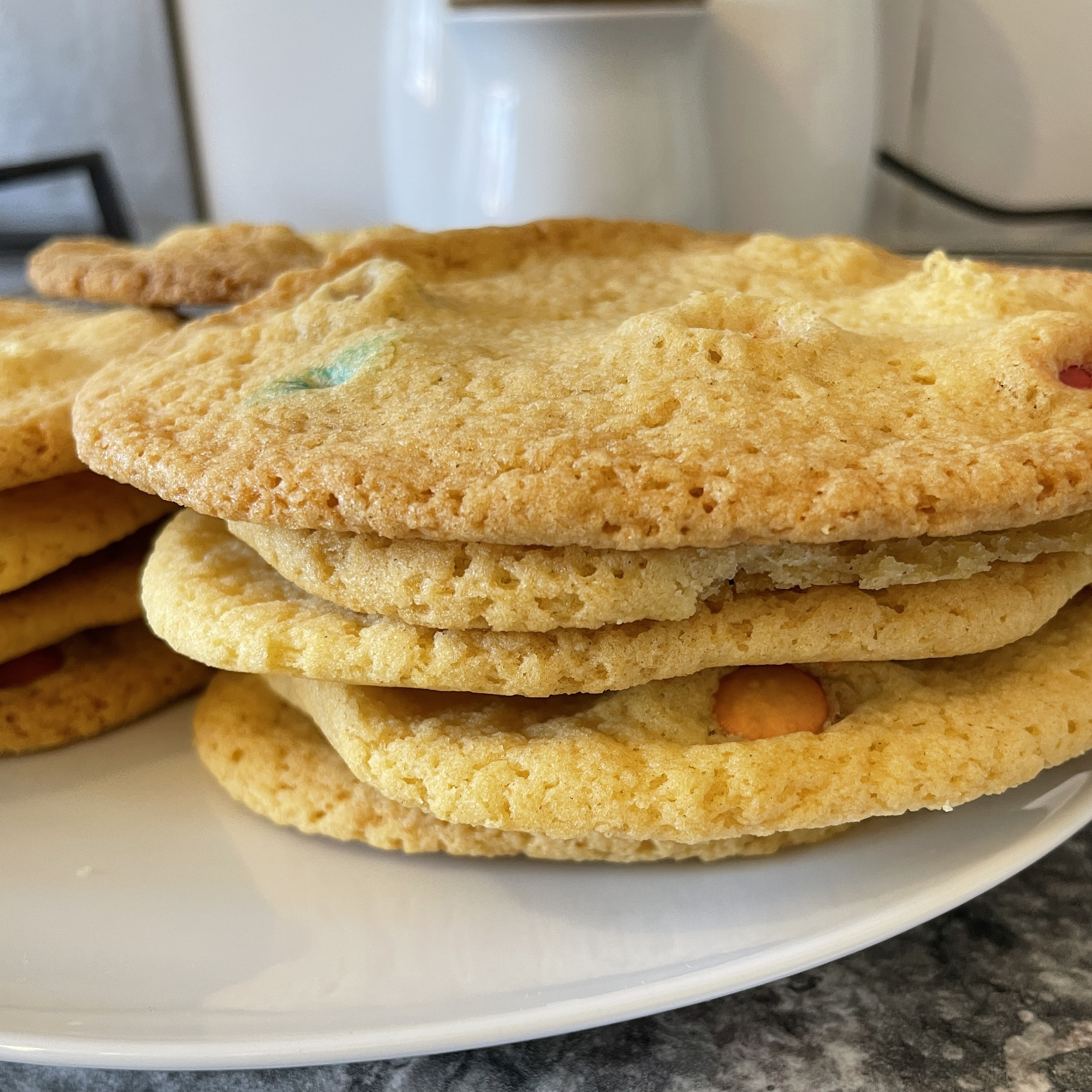 Box of 6 Giant Smartie or Chocolate M and Ms cookies | Etsy