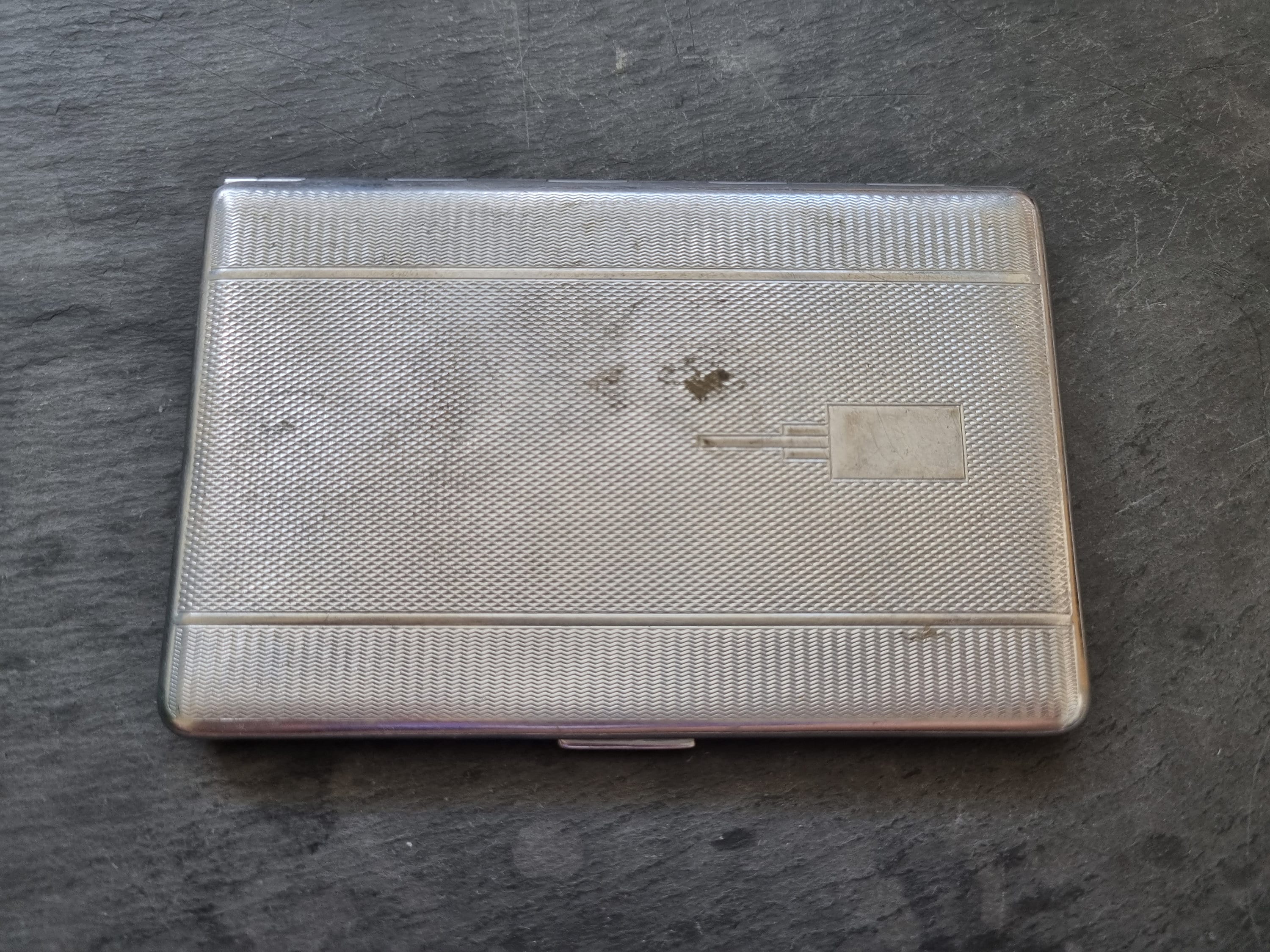 Vintage Metal Har-bro Cigarette Case