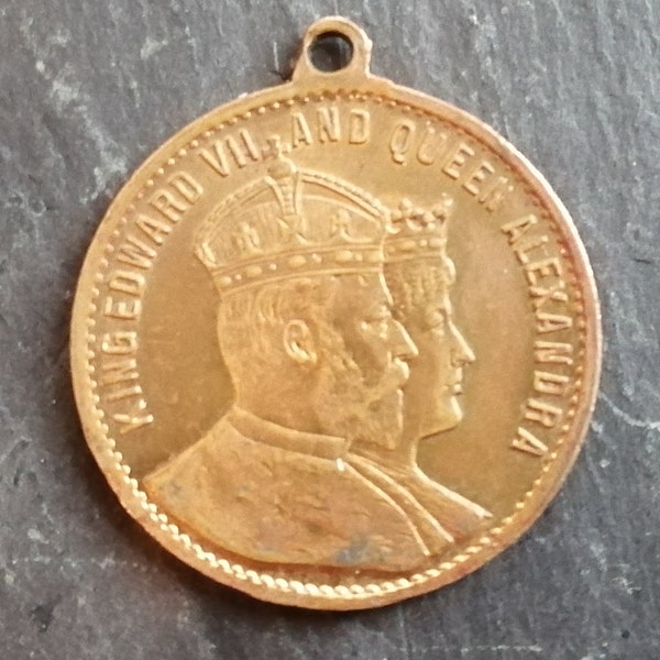 1902 King Edward 7th and Queen Alexandra Medal