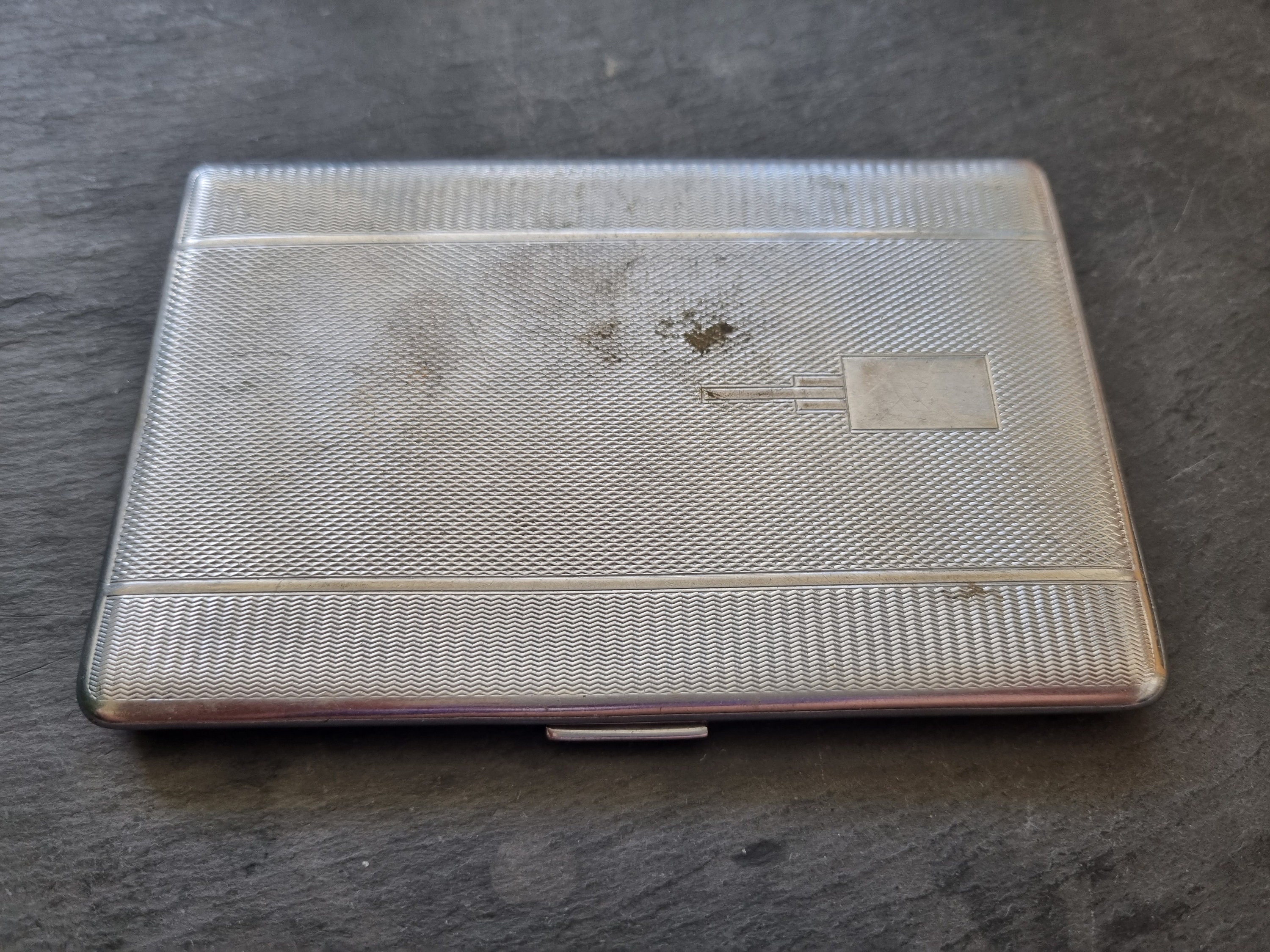 har bro cigarette case Vintage Metal Har-bro Cigarette Case