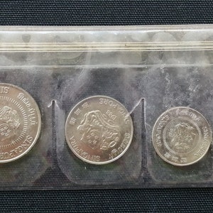 1988 Singaporean Annual Coin Set (6 coins-mint condition)