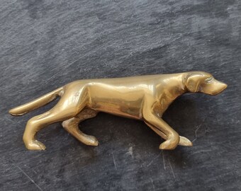 Brass Dog Figurine