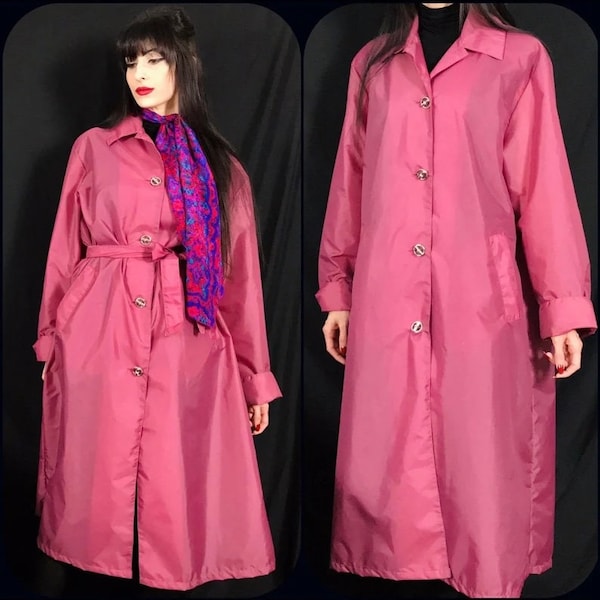 Nylon Raincoat - Etsy UK