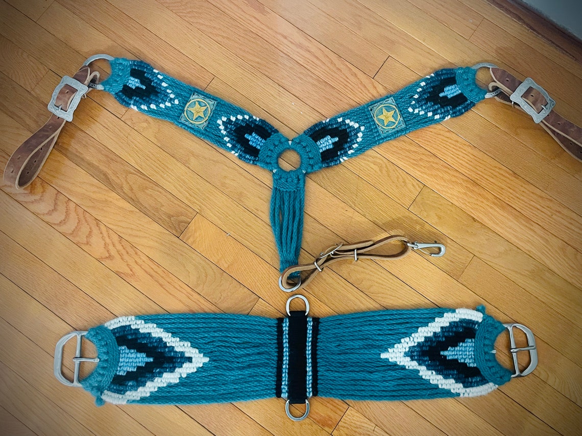 Any Cinch and Breast Collar Set Etsy