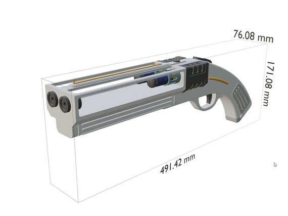 Neptune (aquarium) Shorty - Sawed off Shotgun Replica - Valorant
