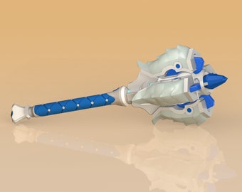 Overwatch Brigitte - Goat Mace - 3D Print Files