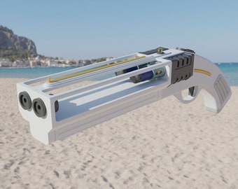 Neptune (Aquarium) Shorty - Sawed Off Shotgun Replica - Valorant - STL File