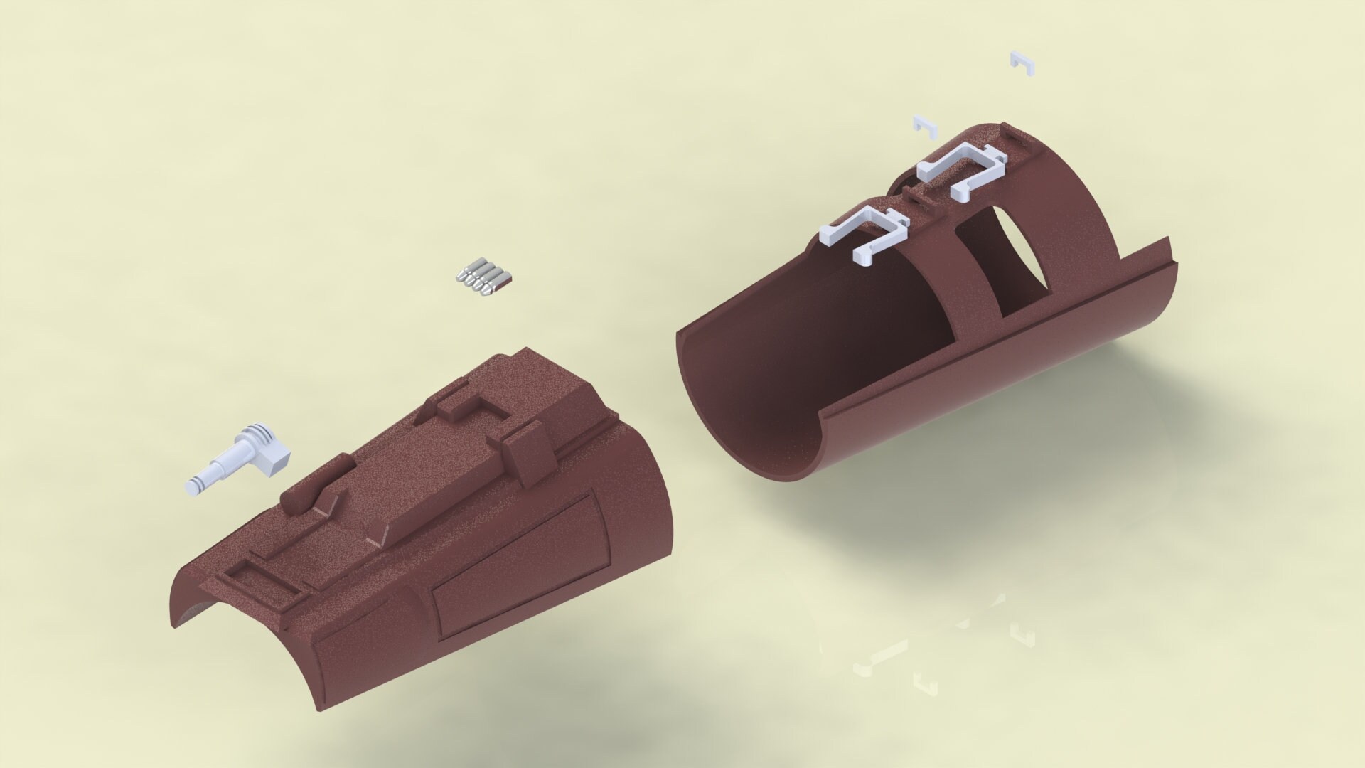 The Mandalorian Arm Gauntlets 3D Print Model Etsy