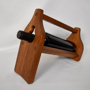 Jens Quistgaard for Dansk, Mid-century Teak Bottle Holder, made in Denmark