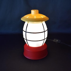 Vintage IKEA Mammut (Pagoda) table lamp / kid&#39;s night light, design Morten Kjelstrup and Allan Ostgaard, 1990s