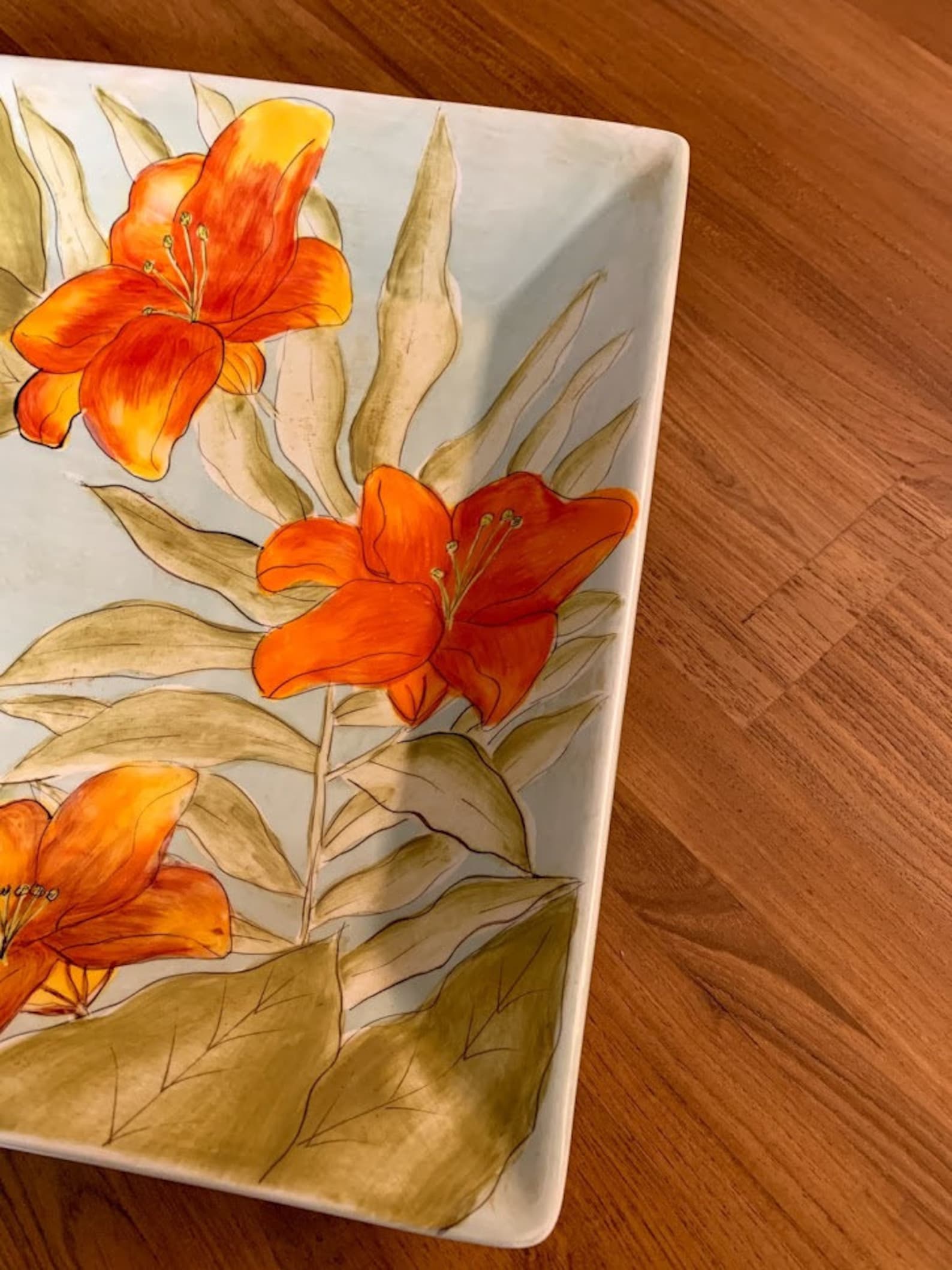 Gates Ware Vintage Serving Tray by Laurie Gates. Etsy