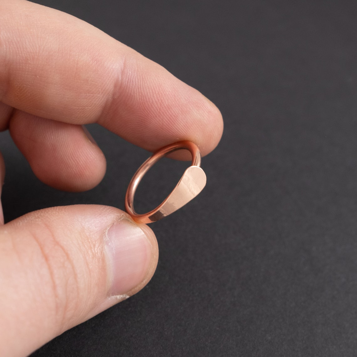 Copper Ring Arthritis Rings Anxiety Relief Mens Ring Rings Etsy