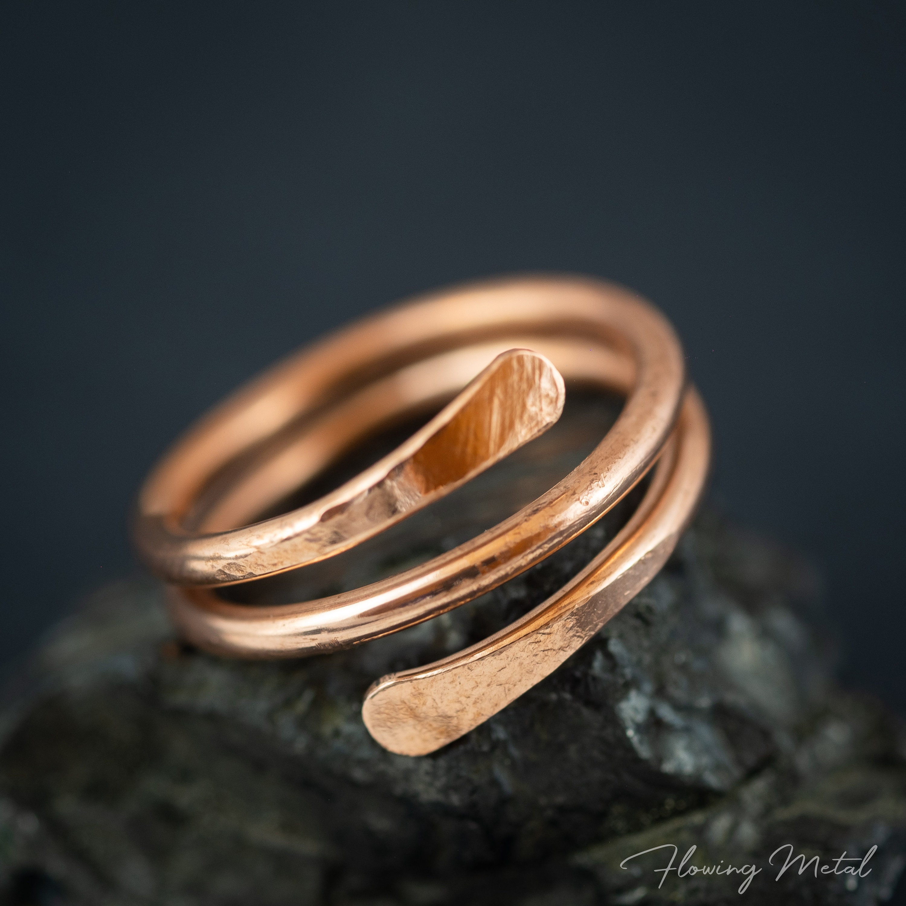 Copper Ring Arthritis Rings Anxiety Relief Mens Ring Rings Etsy