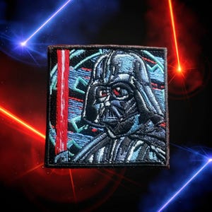 Star Wars Darth Vader Broderad Tygmärke