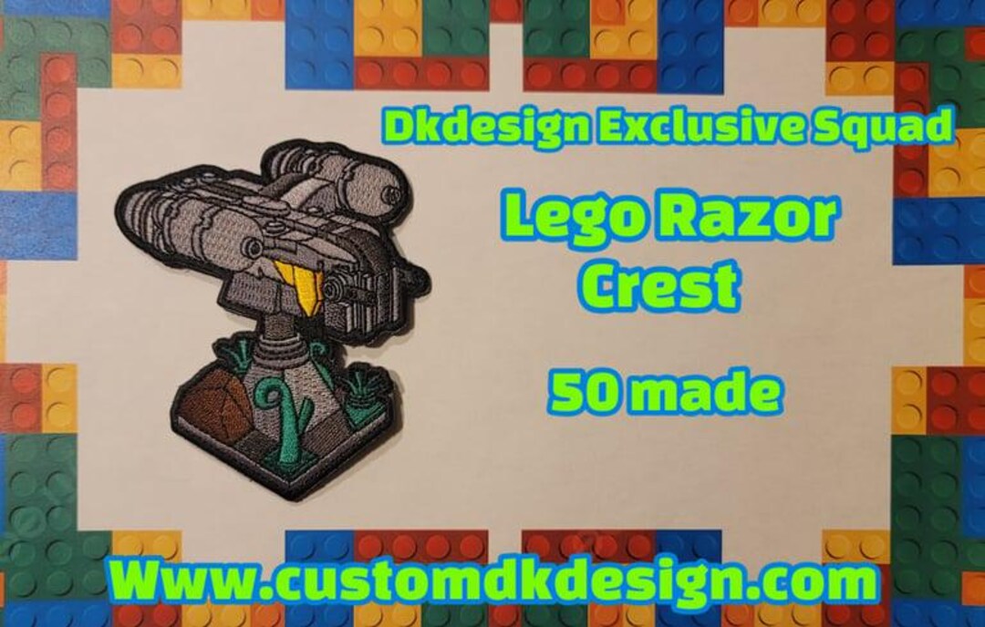 Star Wars Lego Razor Crest Patch - Etsy