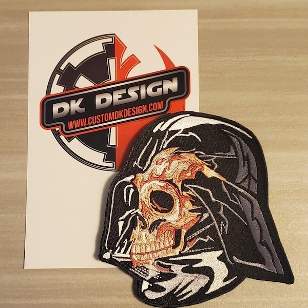 Star Wars Vader Skull patch