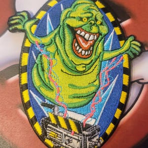 Ghostbusters Slimer patch