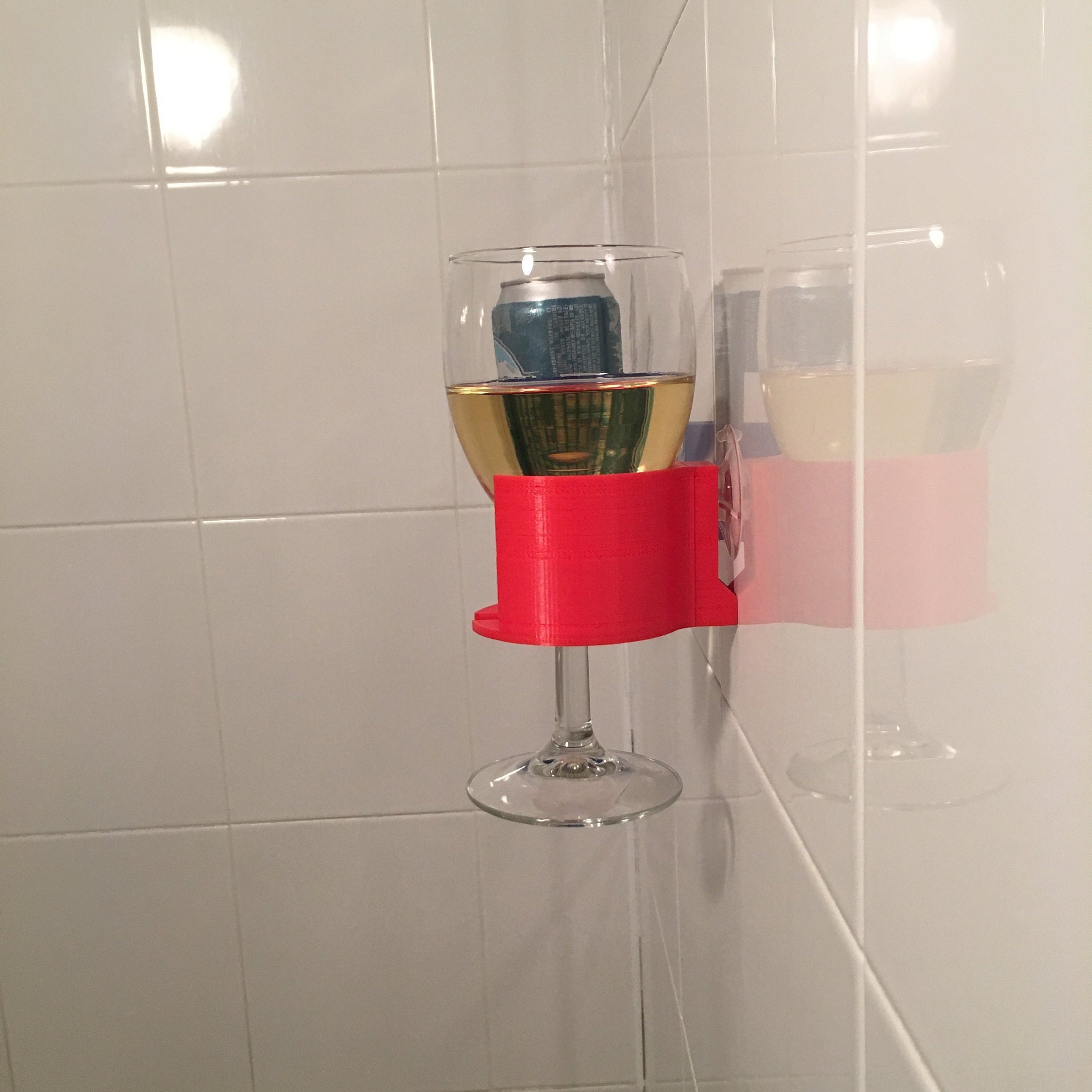 Personalized Shower Beer and Wine Holder ALL-IN-ONE Pick - Etsy