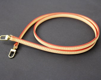 Vachetta Leather Crossbody Strap: 10mm Replacement for Small Bags