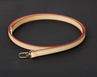 Handcrafted Vachetta Leather Crossbody Strap: Bag Replacement