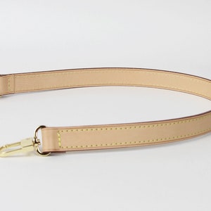 Vachetta leather 20 mm Shoulder Strap replacement