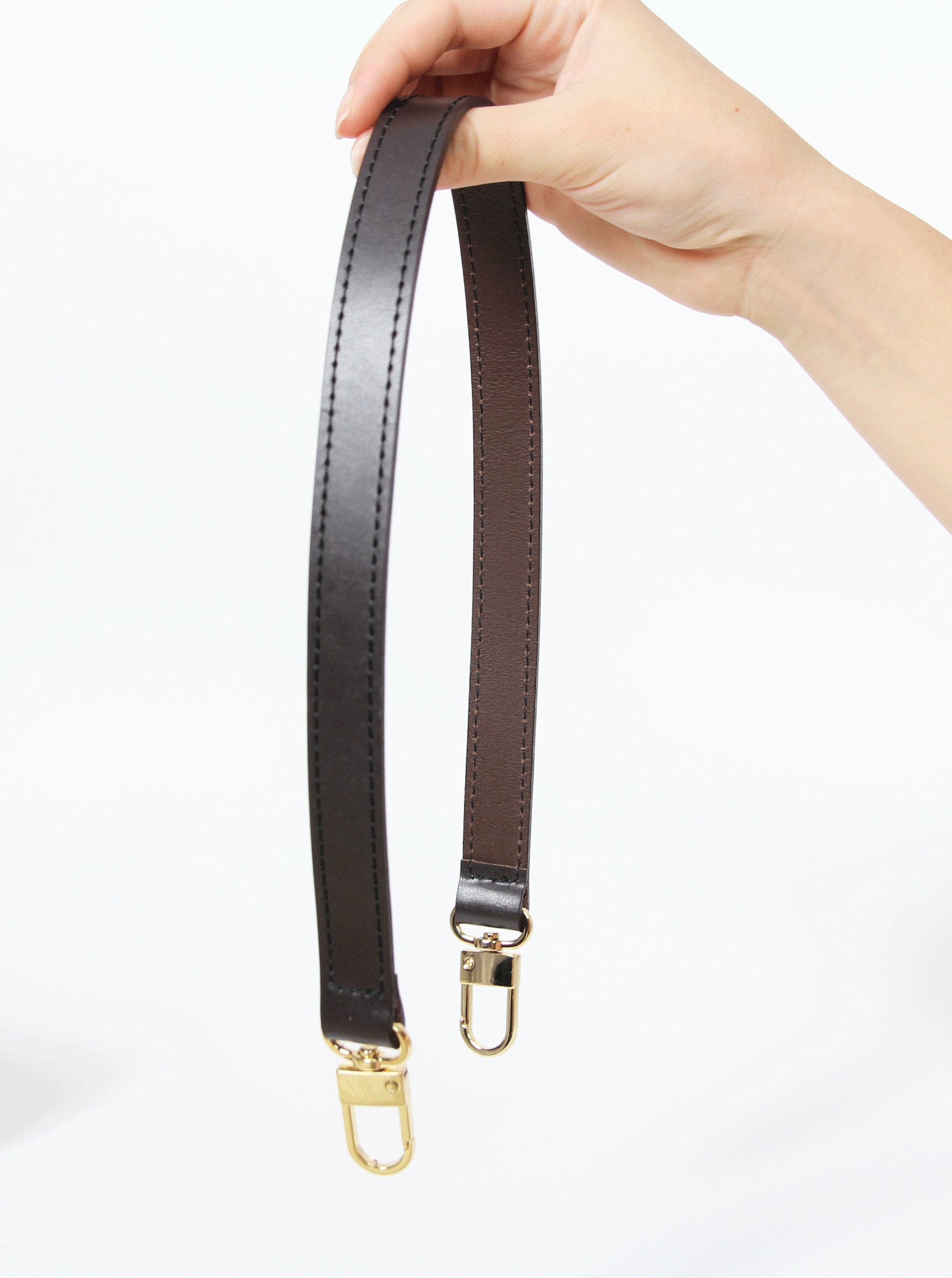 Brown Leather 20 Mm Shoulder Strap Replacement for Louis 