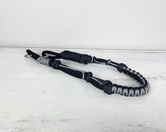Gevlochten paracord tasriem: verwisselbare macramé touwriem