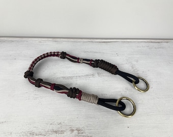 Braided Paracord Bag Strap: Interchangeable Rope Strap, Macrame Accessory