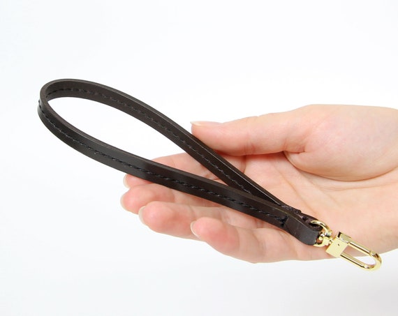 brown wristlet strap