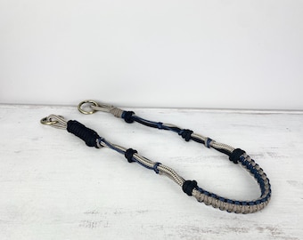 Braided Paracord Bag Strap: Unique Macrame Rope Replacement Strap (35 inch)