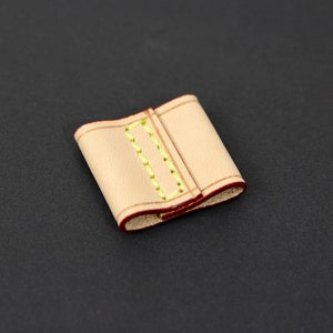 Handcrafted Vachetta Leather string slide string keeper replacement for your bag  Noe Bucket Bag, Noe NM, Noe BB, backpack