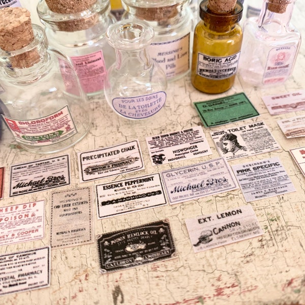 Medicine Labels Etsy