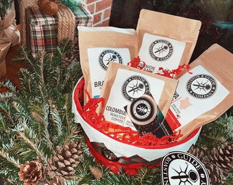 Fresh Roasted Coffee Gift Set, Various Origins & Roasts