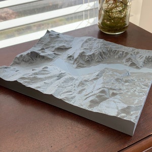 Yosemite Valley Half Dome et El Capitan, Yosemite Art, 3D Model chaîne de montagnes